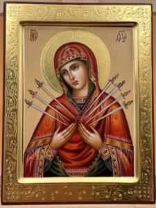 Богородица «Семистрельная» Образец 15 Домодедово