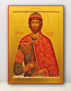 Икона «Александр Невский, великий князь» Домодедово
