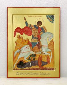 Икона «Георгий Победоносец (чудо о змие)» Домодедово