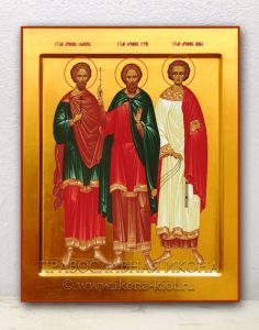 Икона «Гурий, Самон и Авив, мученики» Домодедово