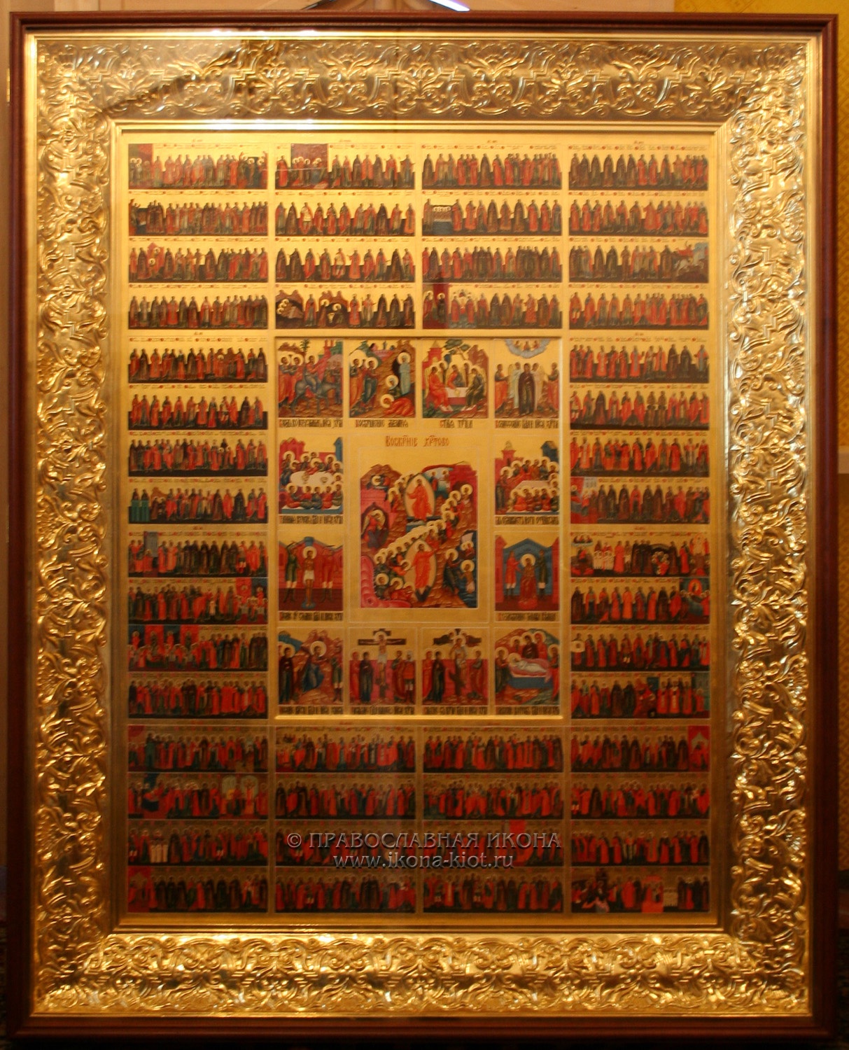 Икона Собор всех святых Домодедово