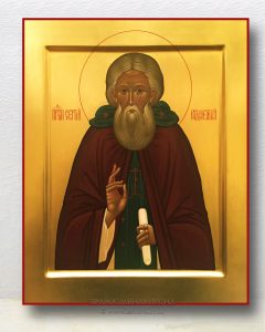 Икона «Сергий Радонежский, преподобный» (образец №10) Домодедово