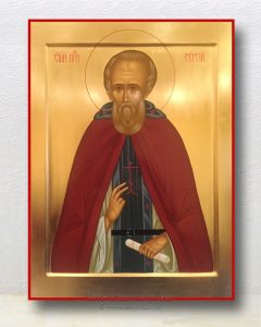 Икона «Сергий Радонежский, преподобный» (образец №15) Домодедово