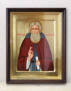Икона «Сергий Радонежский, преподобный» (образец №37) Домодедово