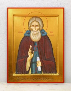Икона «Сергий Радонежский, преподобный» (образец №4) Домодедово