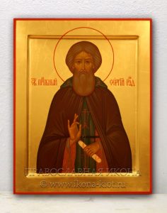 Икона «Сергий Радонежский, преподобный» (образец №5) Домодедово