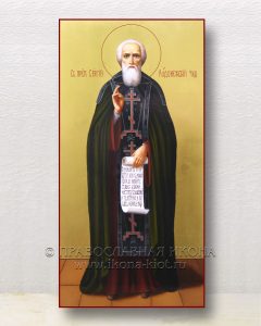 Икона «Сергий Радонежский, преподобный» (образец №64) Домодедово