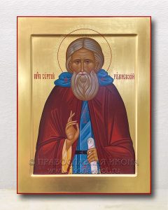 Икона «Сергий Радонежский, преподобный» (образец №72) Домодедово
